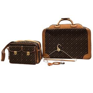 Vintage Gucci "Shooting Star" Luggage set **RARE*